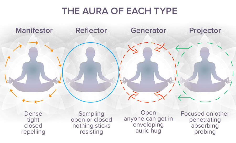 What are human design types?